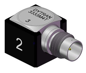 3333M4T/M5T/M6T, Low Noise Triaxial Accelerometer with TEDS