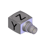 3343A Miniature Triaxial Accelerometers, 2.4 g