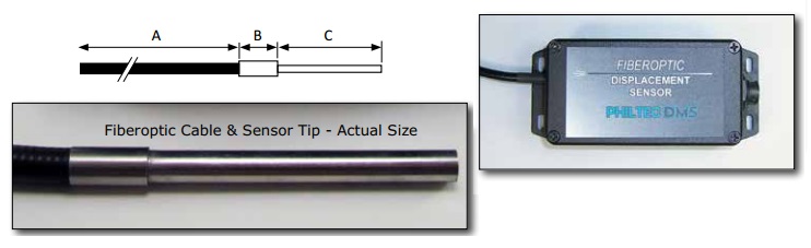 DMS-D240, Digital Output Reflectance Dependent Fiberoptic Displacement Sensor