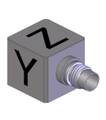 3093M8/M10/M18, Triaxial Accelerometer with TEDS