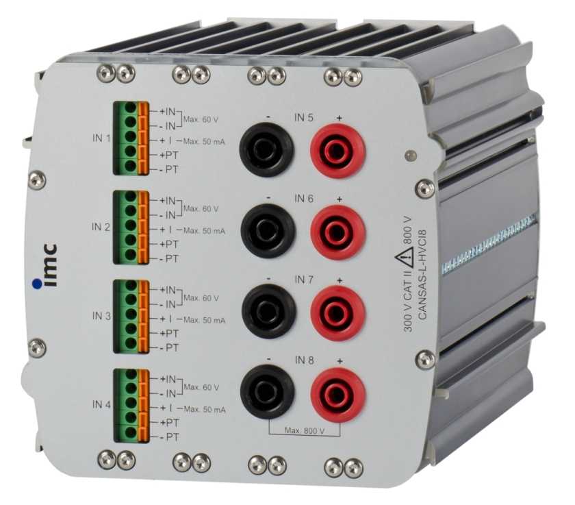 CANSAS-HVCI8, imc CANSAS Module