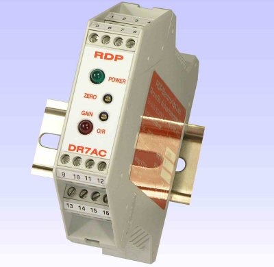 DR7AC, DC Powered LVDT Transducer Amplifier