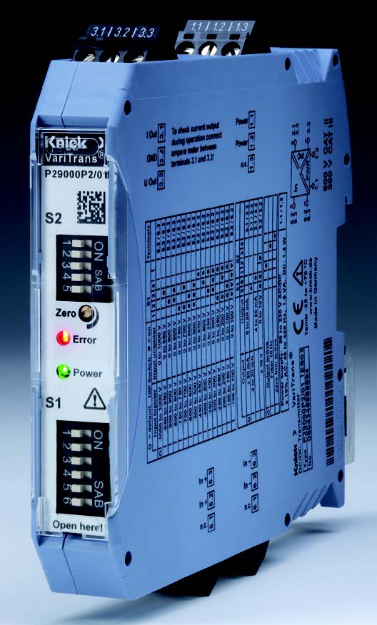 Knick P29000 Compact Isolated High Voltage DC Transducers (1000 V