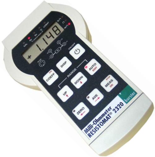 2320, Portable Milliohmmeter RESISTOMATÂ®