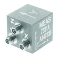 7531A, Adhesive mount Triaxial Accelerometer