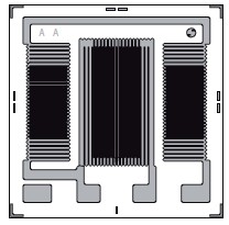90-degree Half Bridge Strain Gauges