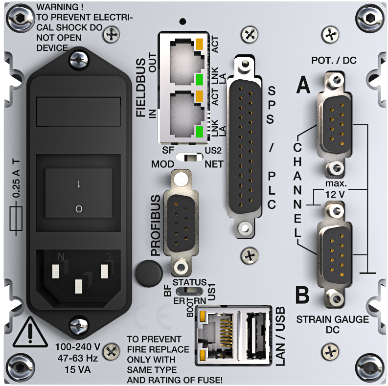 9311 Rear Connector View