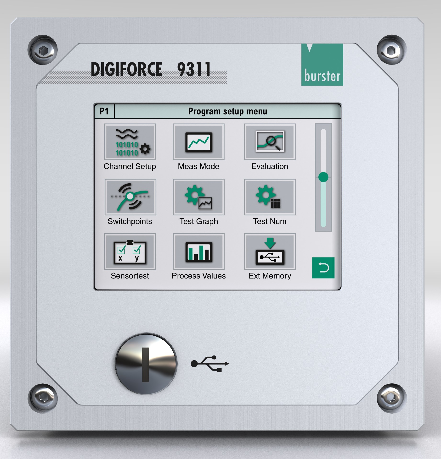 9311 Setup Menu