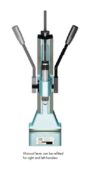 APZ T2-100, Manual rack and pinion press