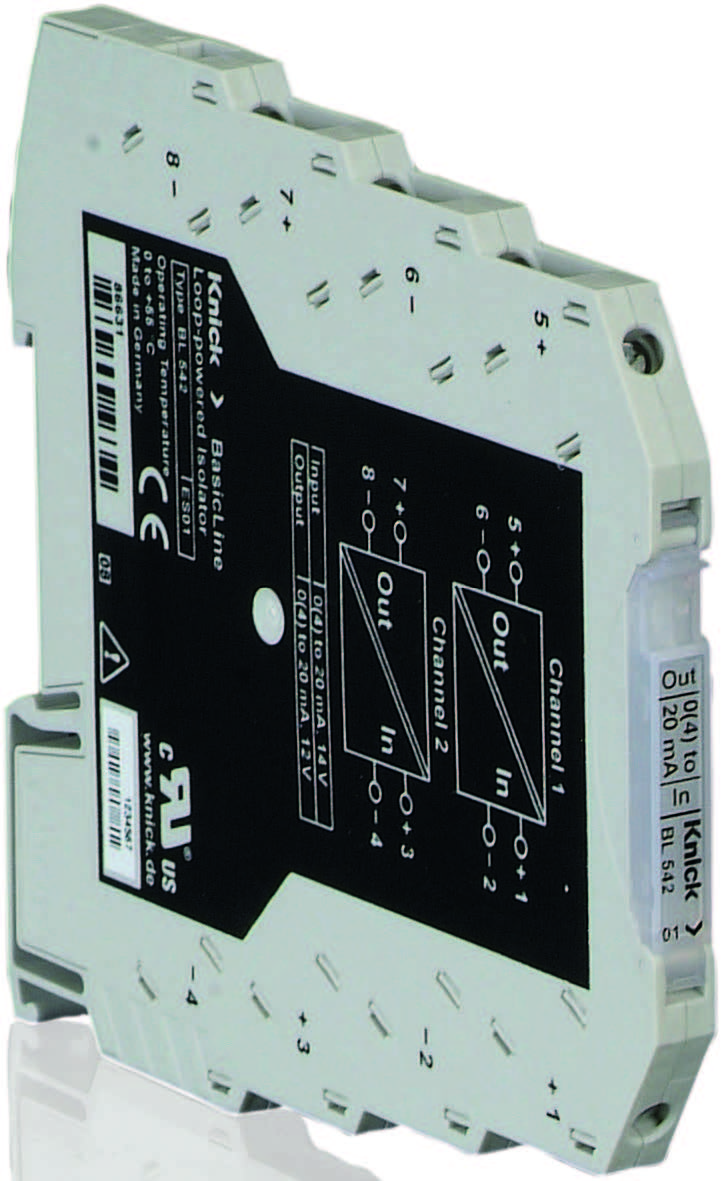 BasicLine BL 530, DIN Rail Signal Doubler / Isolator