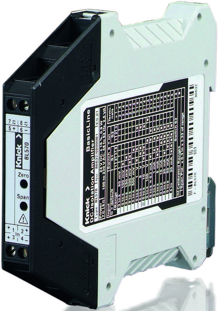 BasicLine BL 570, DIN Rail Universal Isolators