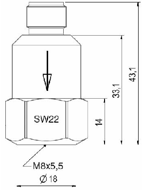 KS84.100 Accelerometer Dimensions & Mounting