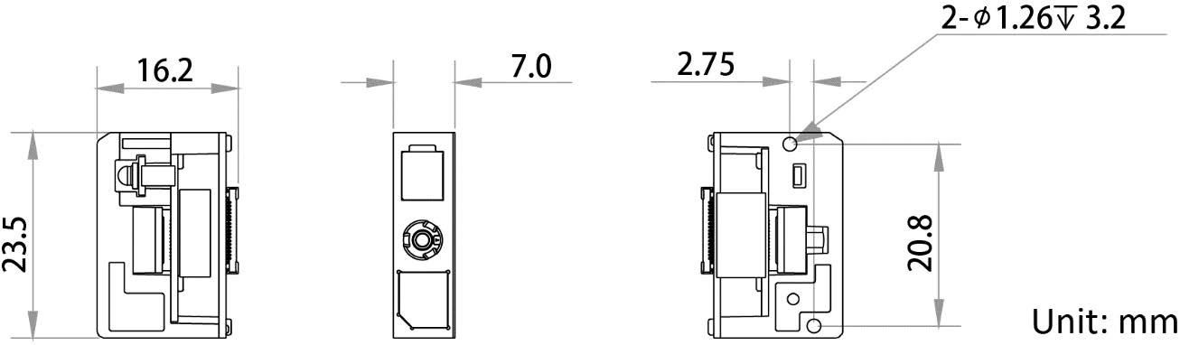 MV-ID1010MG-05-W1MS-C dimensions