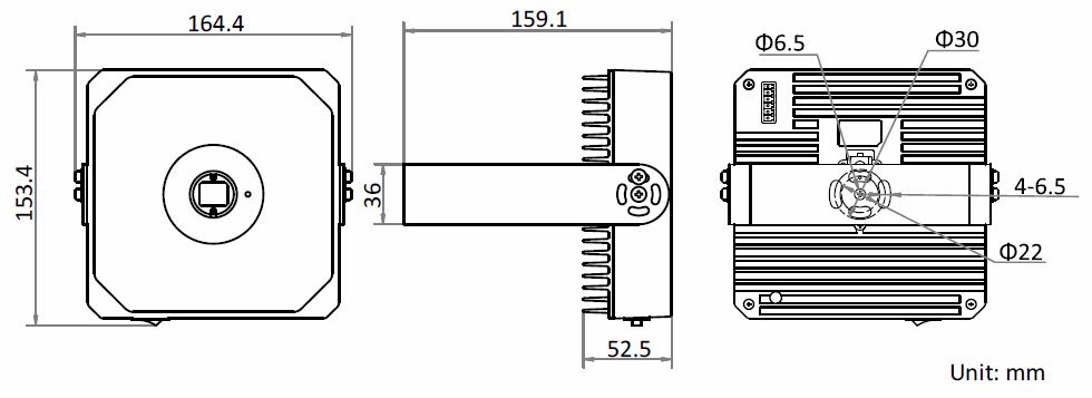 MV-PD010003-23 Dimensions