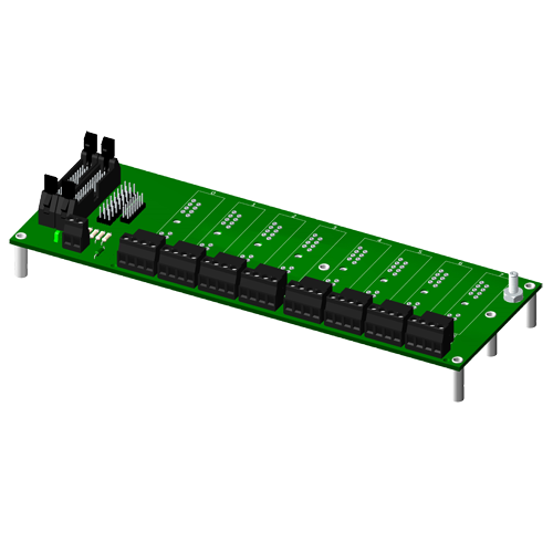 SCMPB05 - 5B - 8 position Backplane