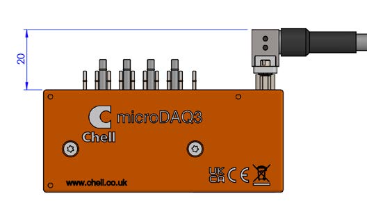 microDAQ Cable Series, Chell Scanner Cables