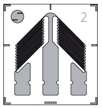 Shear Half Bridge Strain Gauges