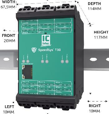 SpeedSys T30 Dimensions