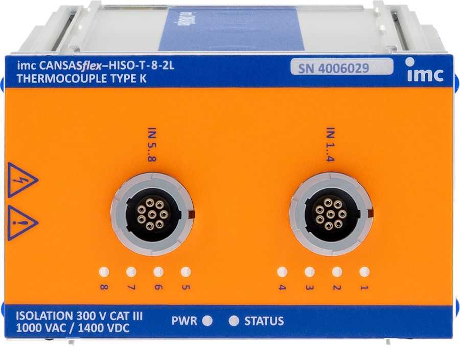CANSASflex-HISO-T-8-2L, imc CANSASflex High Voltage Module