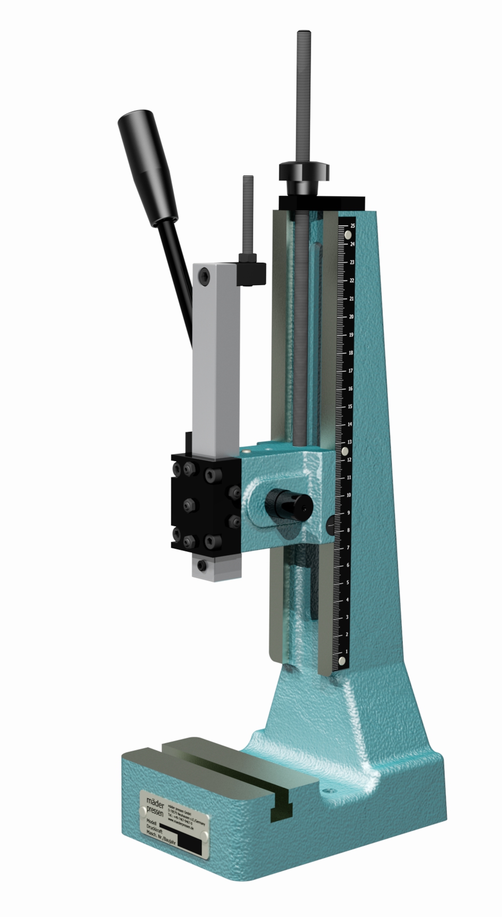 VZ 150-90, Manual Rack and Pinion press