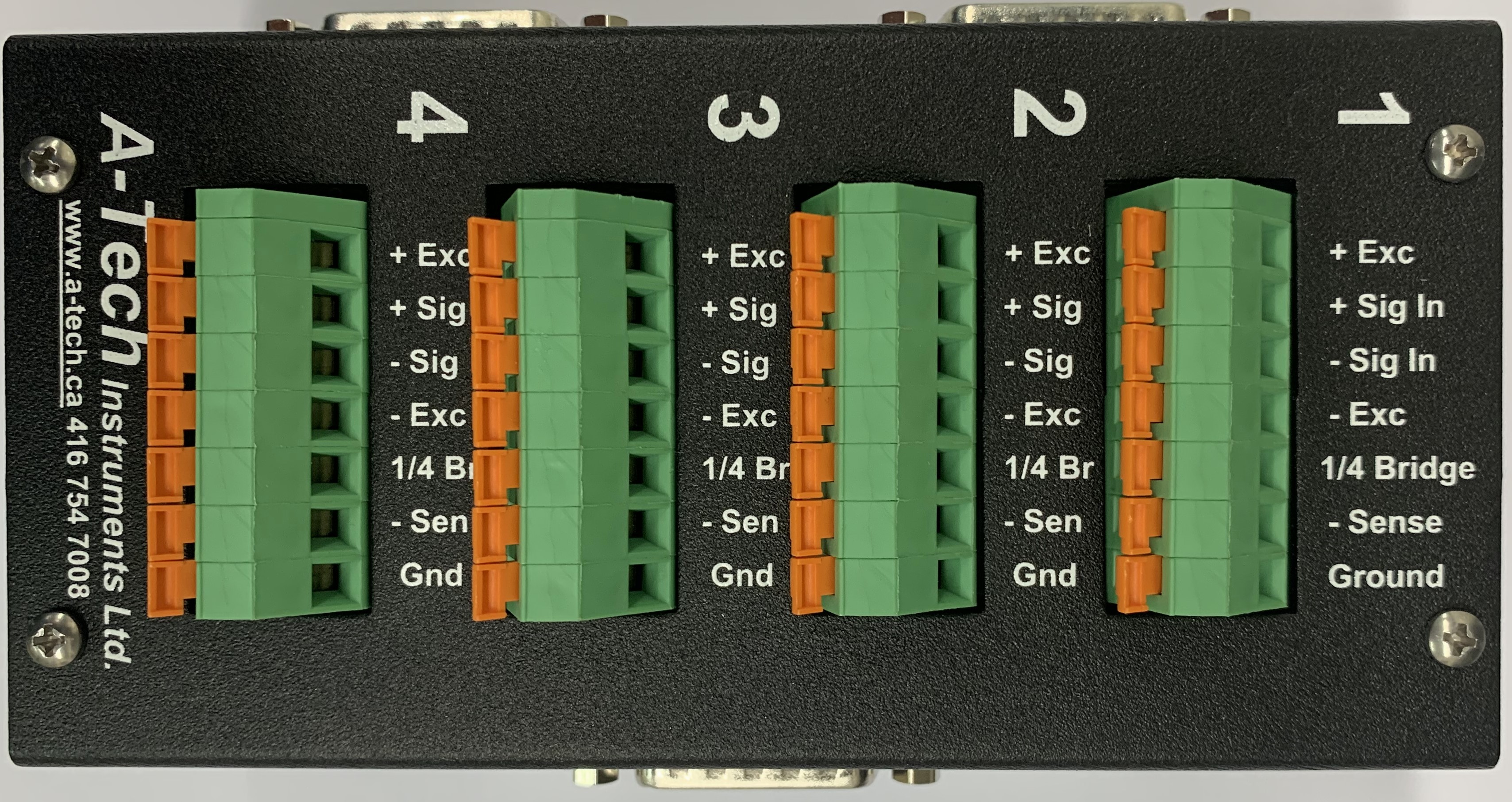 ZKXXX(4)-CV300 - 4 Chn Signal / Sensor Input Termination Box