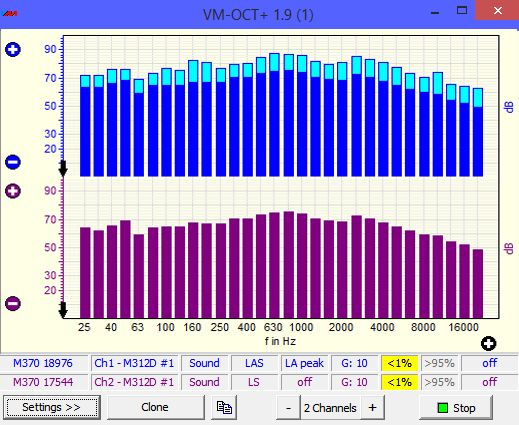 VM-OCT+, Acoustic Measurement & Analysis Software