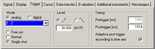 VM-SCOPE Trigger Setup