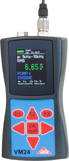 VM24, Vibration Monitor & Graphical Display