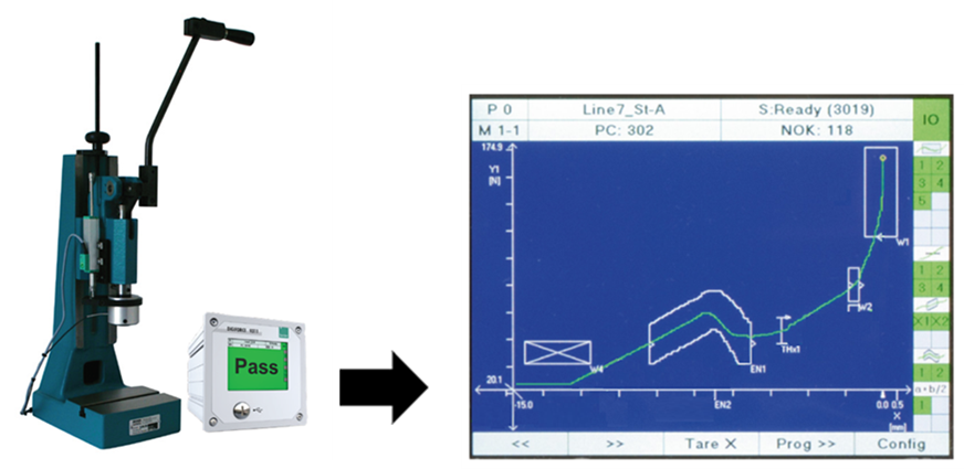 Hand Press with Force Monitoring